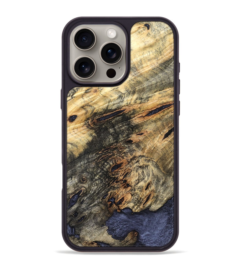 iPhone 16 Pro Max Wood Phone Case - Sheryl (Wood Burl, 825371)