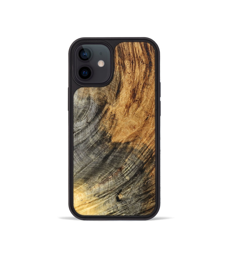 iPhone 12 mini Wood Phone Case - Monika (Wood Burl, 825372)