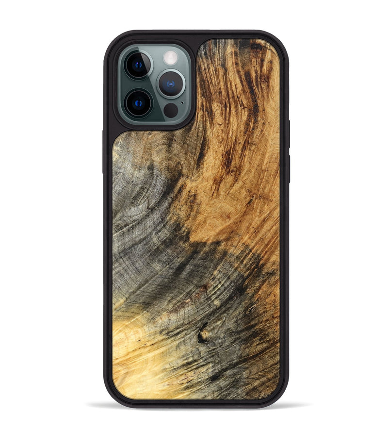 iPhone 12 Pro Max Wood Phone Case - Monika (Wood Burl, 825372)