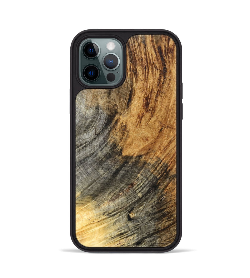 iPhone 12 Pro Wood Phone Case - Monika (Wood Burl, 825372)