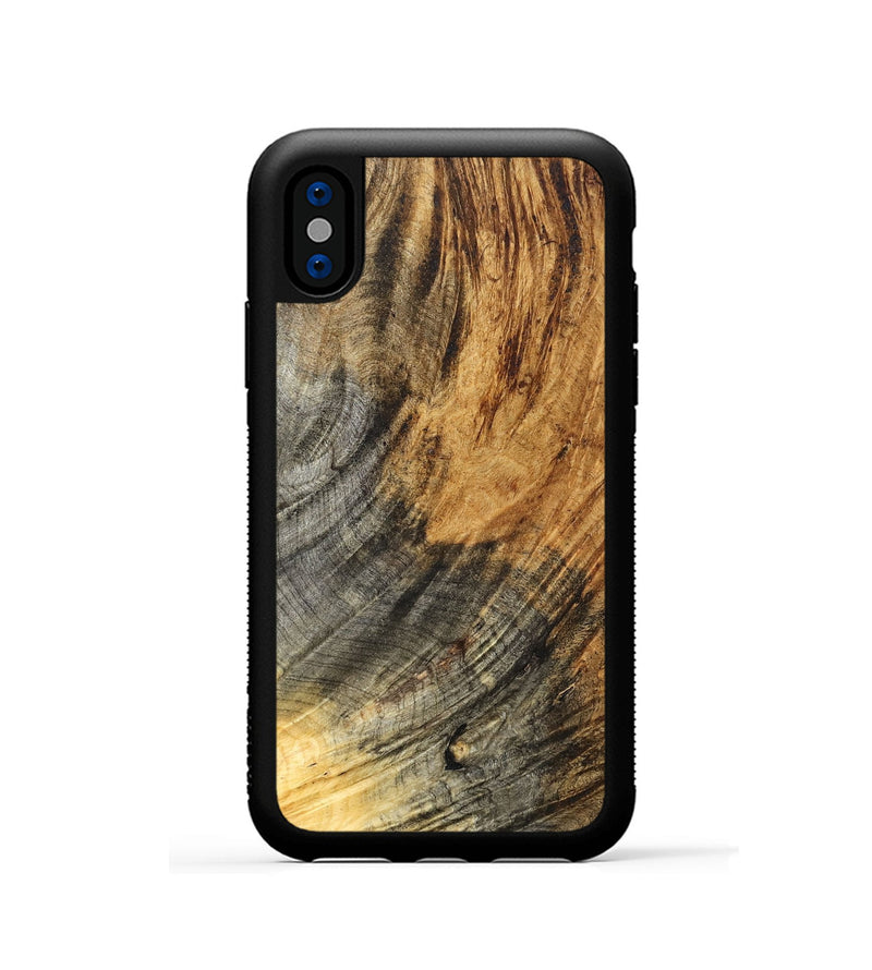 iPhone Xs Wood Phone Case - Monika (Wood Burl, 825372)
