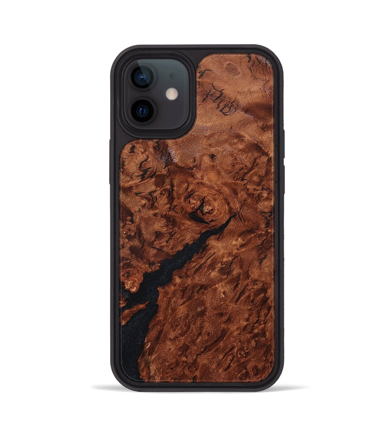 iPhone 12 Wood Phone Case - Rashida (Wood Burl, 825373)