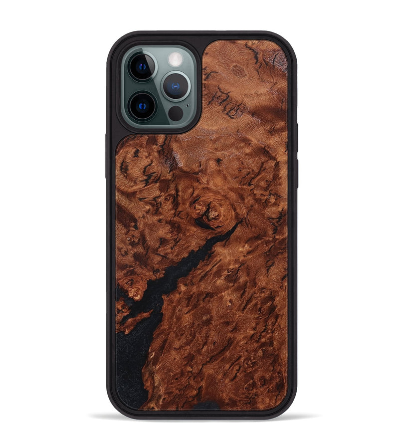 iPhone 12 Pro Max Wood Phone Case - Rashida (Wood Burl, 825373)