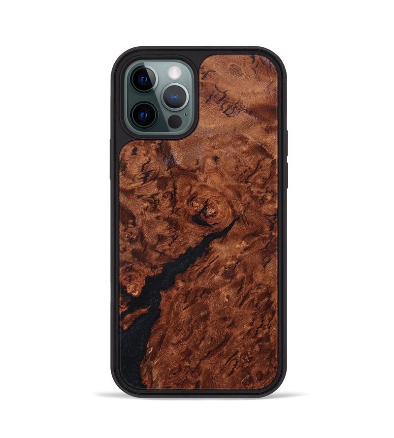 iPhone 12 Pro Wood Phone Case - Rashida (Wood Burl, 825373)