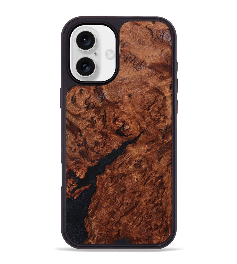 iPhone 16 Plus Wood Phone Case - Rashida (Wood Burl, 825373)