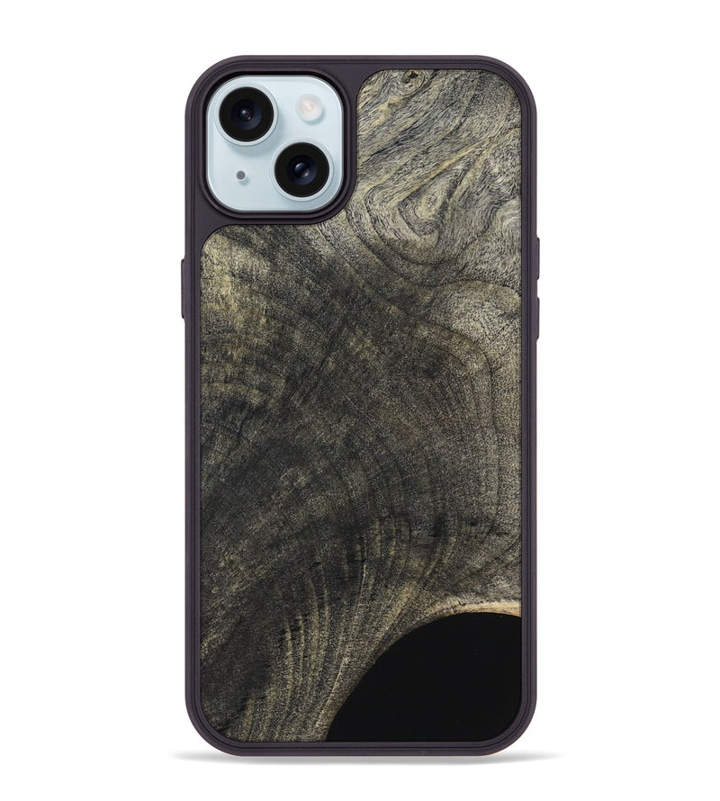 iPhone 15 Plus Wood Phone Case - Darby (Wood Burl, 825374)