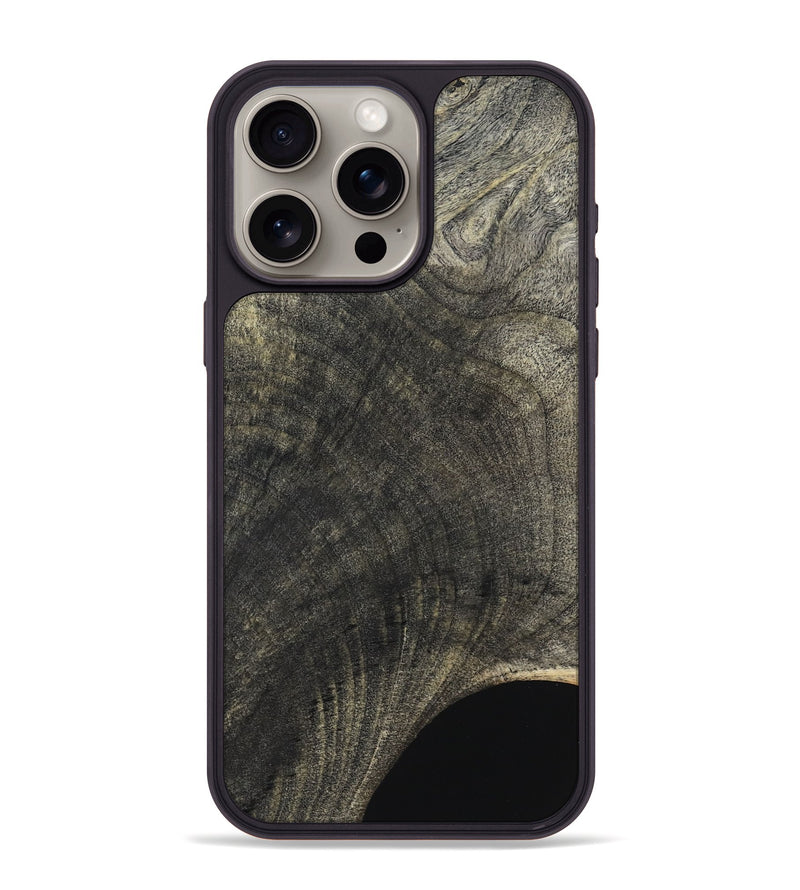 iPhone 15 Pro Max Wood Phone Case - Darby (Wood Burl, 825374)