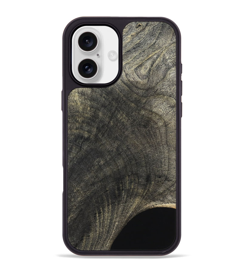 iPhone 16 Plus Wood Phone Case - Darby (Wood Burl, 825374)