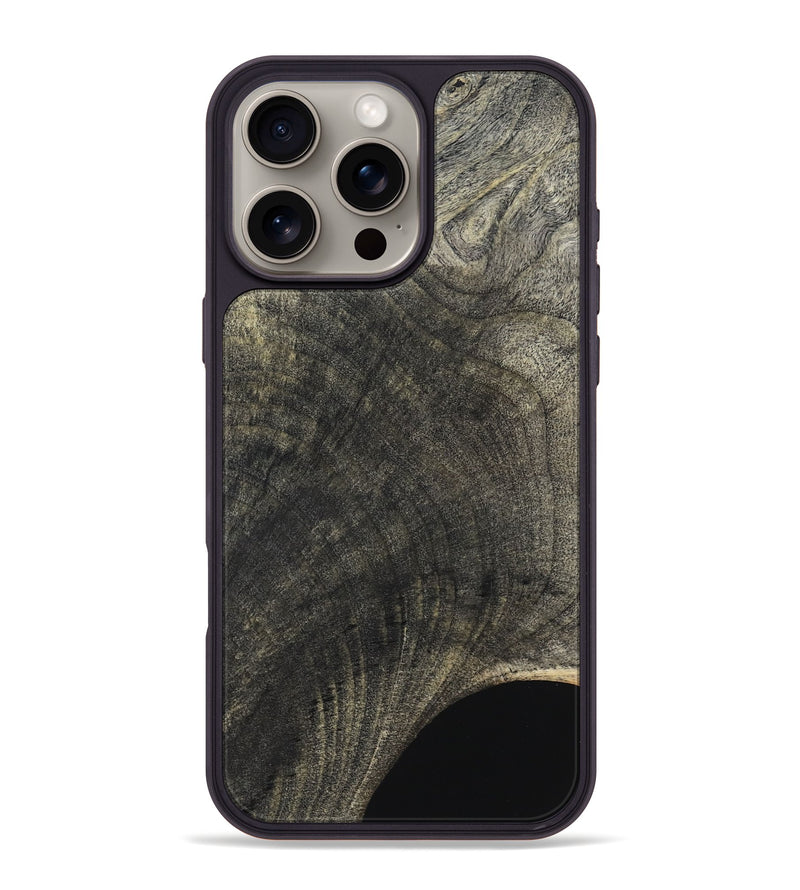 iPhone 16 Pro Max Wood Phone Case - Darby (Wood Burl, 825374)