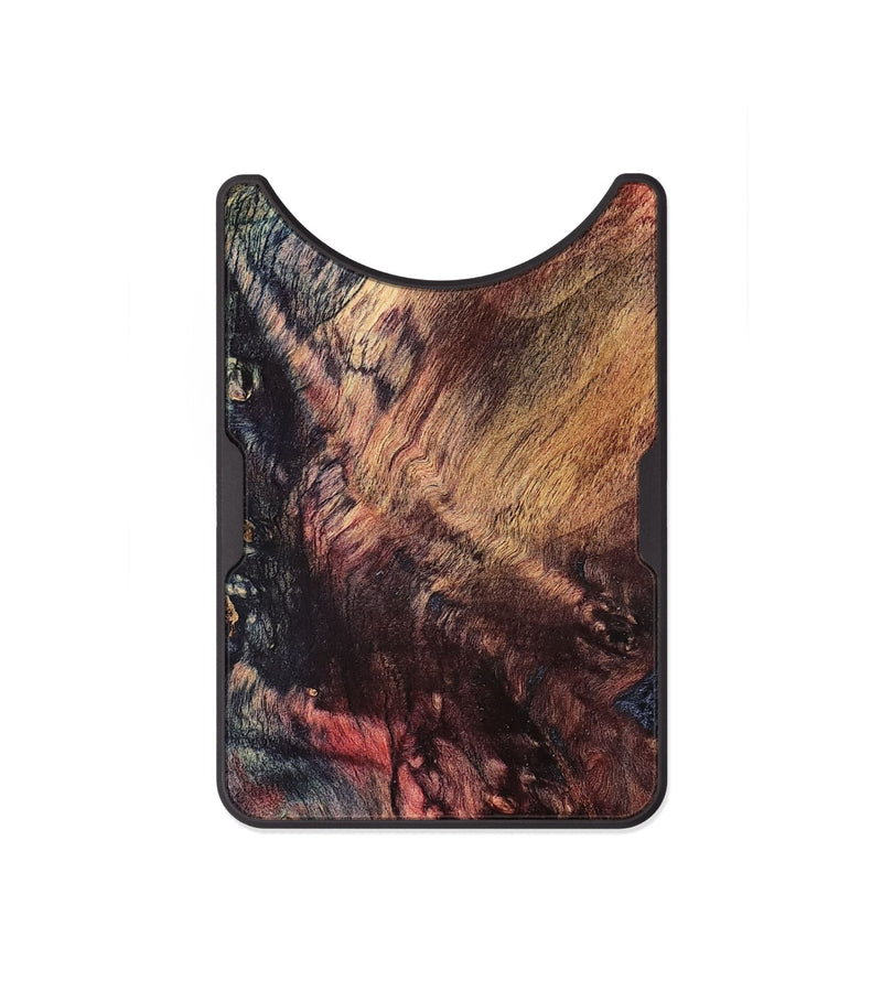 Alloy Wood Wallet - Alecia (Wood Burl, 825375)