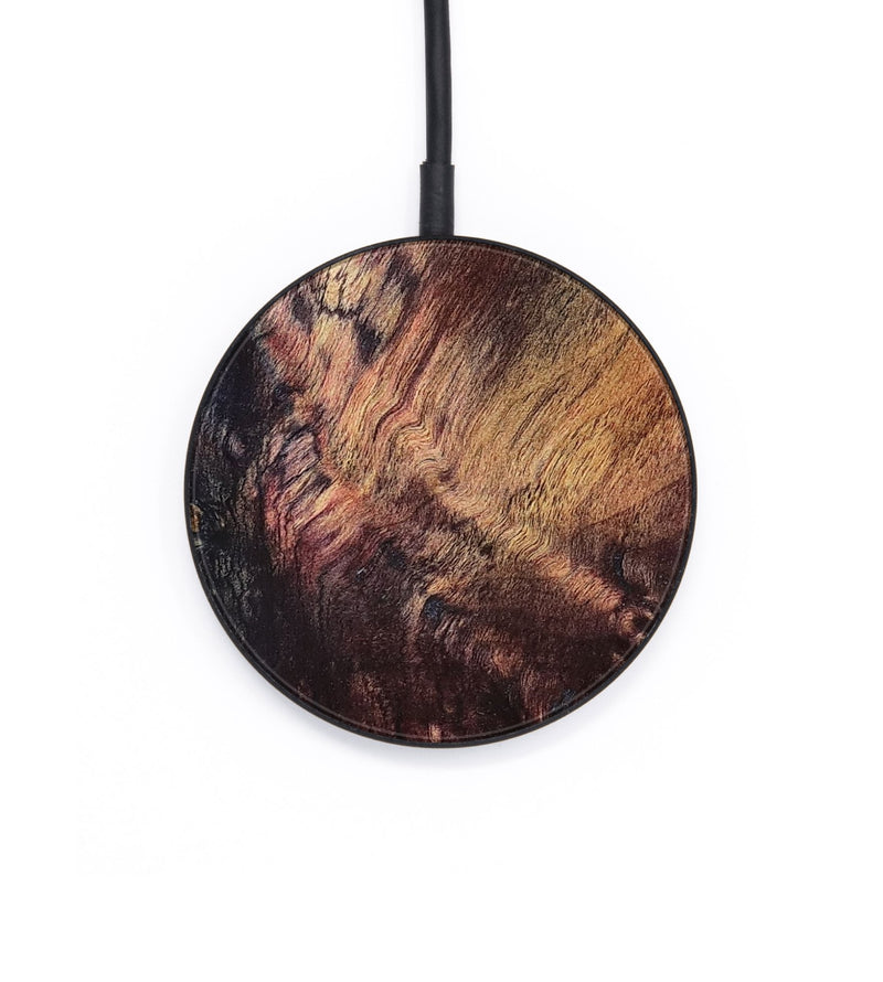 Circle Wood Wireless Charger - Alecia (Wood Burl, 825375)