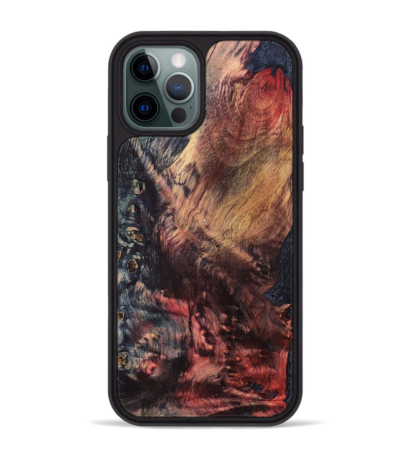 iPhone 12 Pro Max Wood Phone Case - Alecia (Wood Burl, 825375)