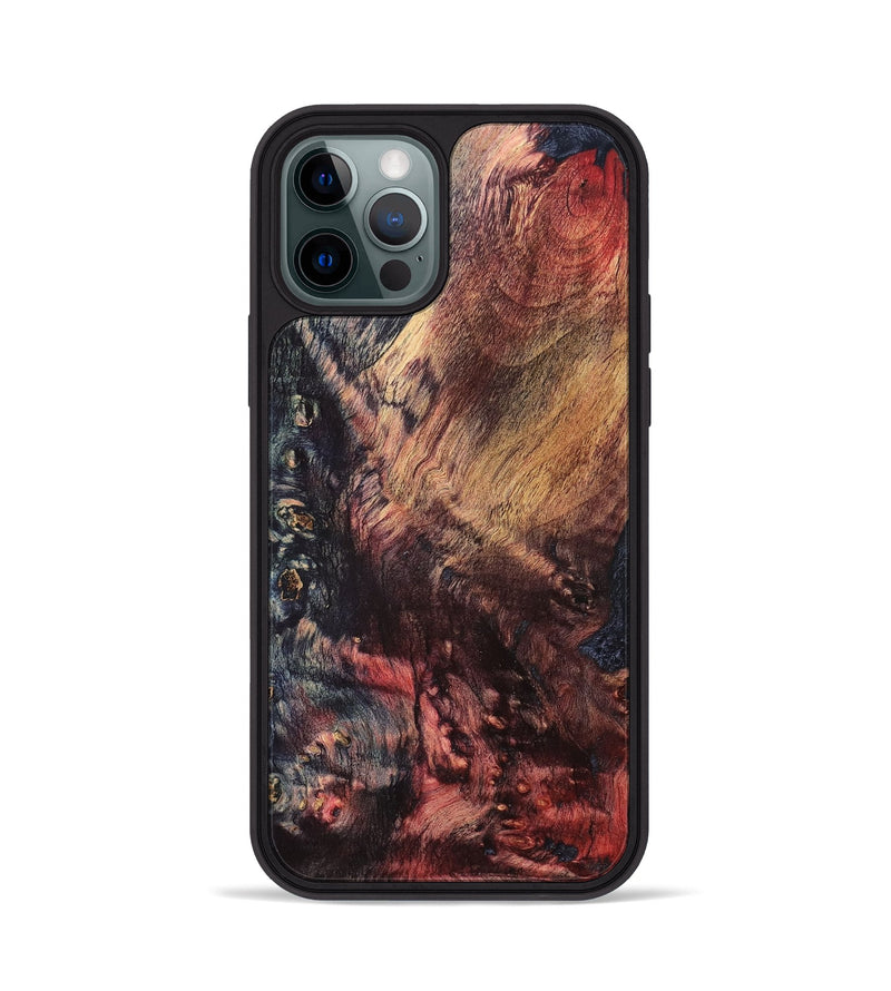 iPhone 12 Pro Wood Phone Case - Alecia (Wood Burl, 825375)