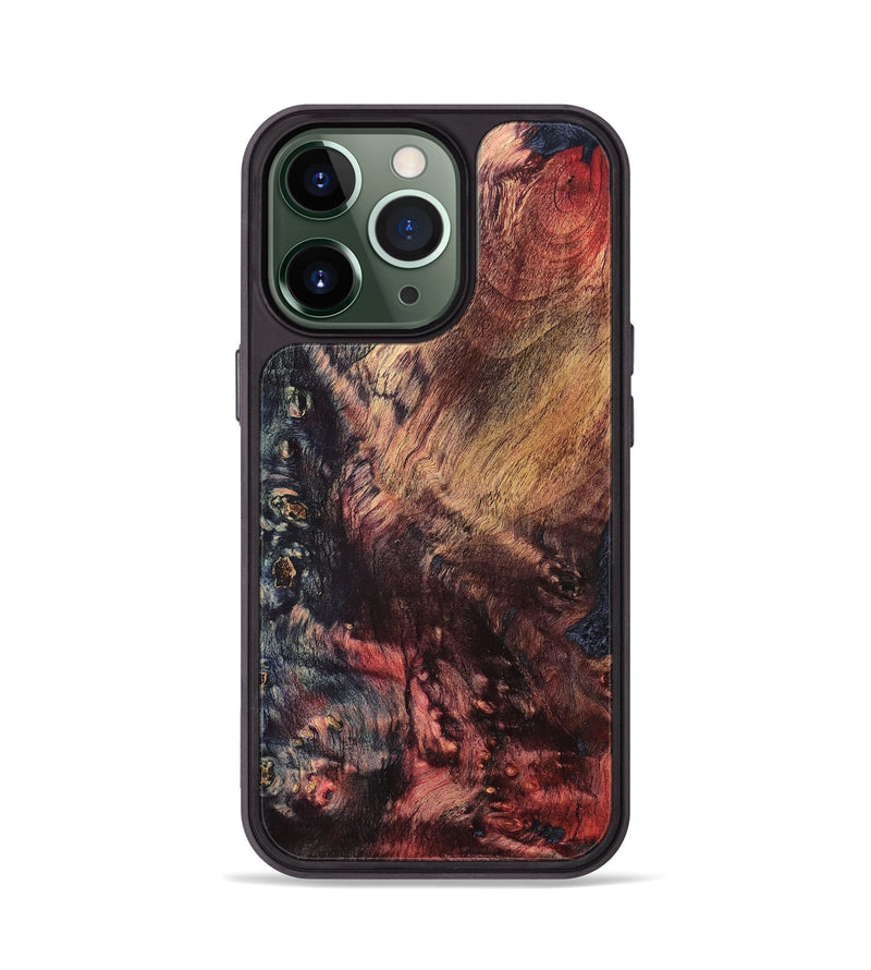 iPhone 13 Pro Wood Phone Case - Alecia (Wood Burl, 825375)