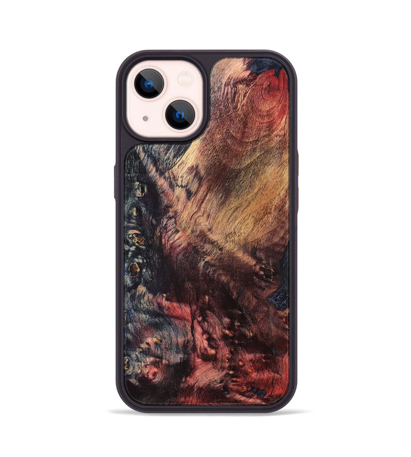 iPhone 14 Wood Phone Case - Alecia (Wood Burl, 825375)