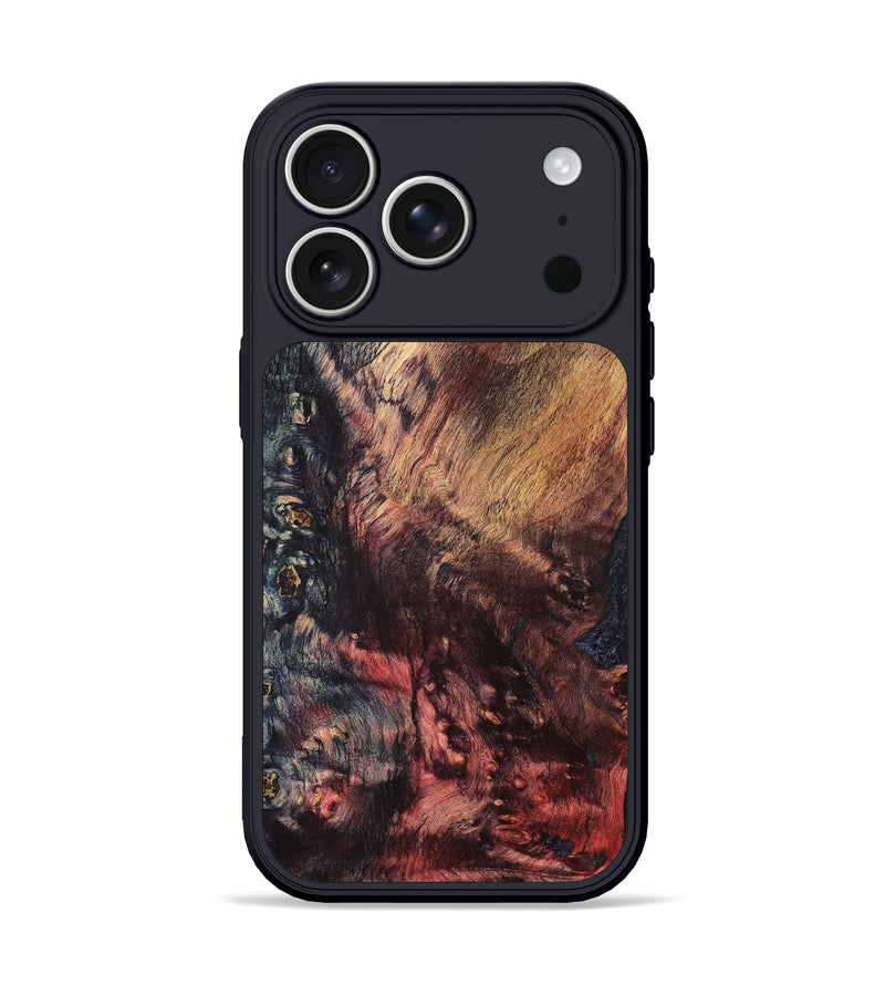 iPhone 17 Pro Wood Phone Case - Alecia (Wood Burl, 825375)