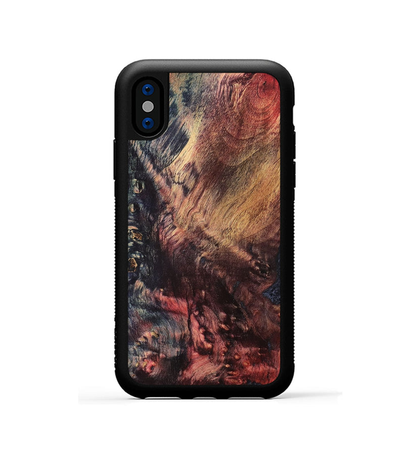 iPhone Xs Wood Phone Case - Alecia (Wood Burl, 825375)