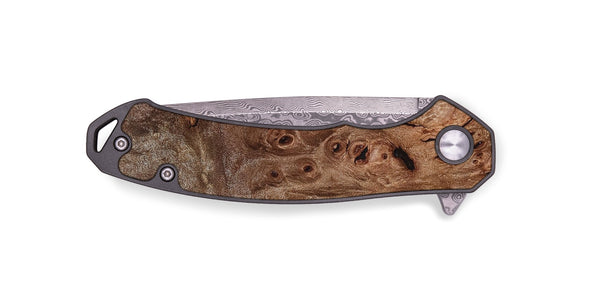 EDC Wood Pocket Knife - Osman (Wood Burl, 825378)