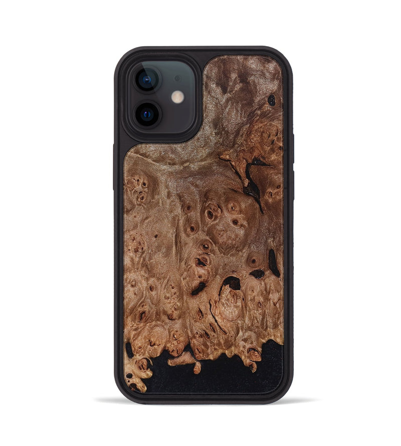 iPhone 12 Wood Phone Case - Osman (Wood Burl, 825378)