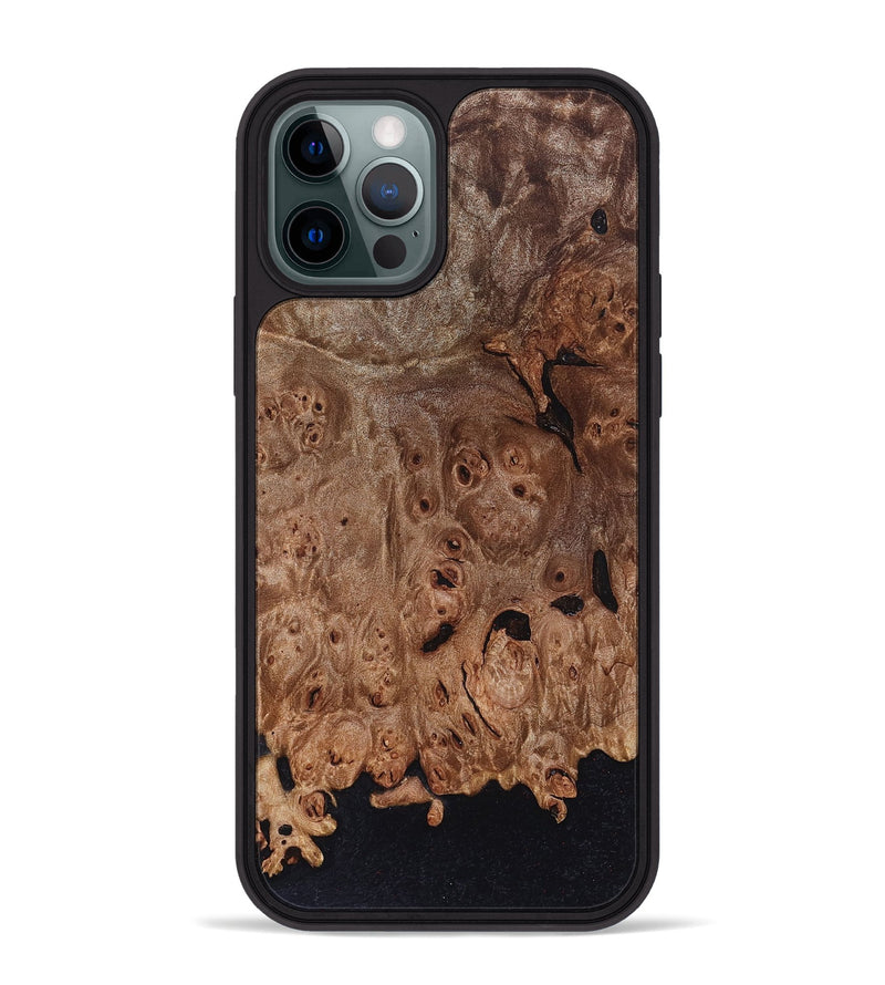 iPhone 12 Pro Max Wood Phone Case - Osman (Wood Burl, 825378)