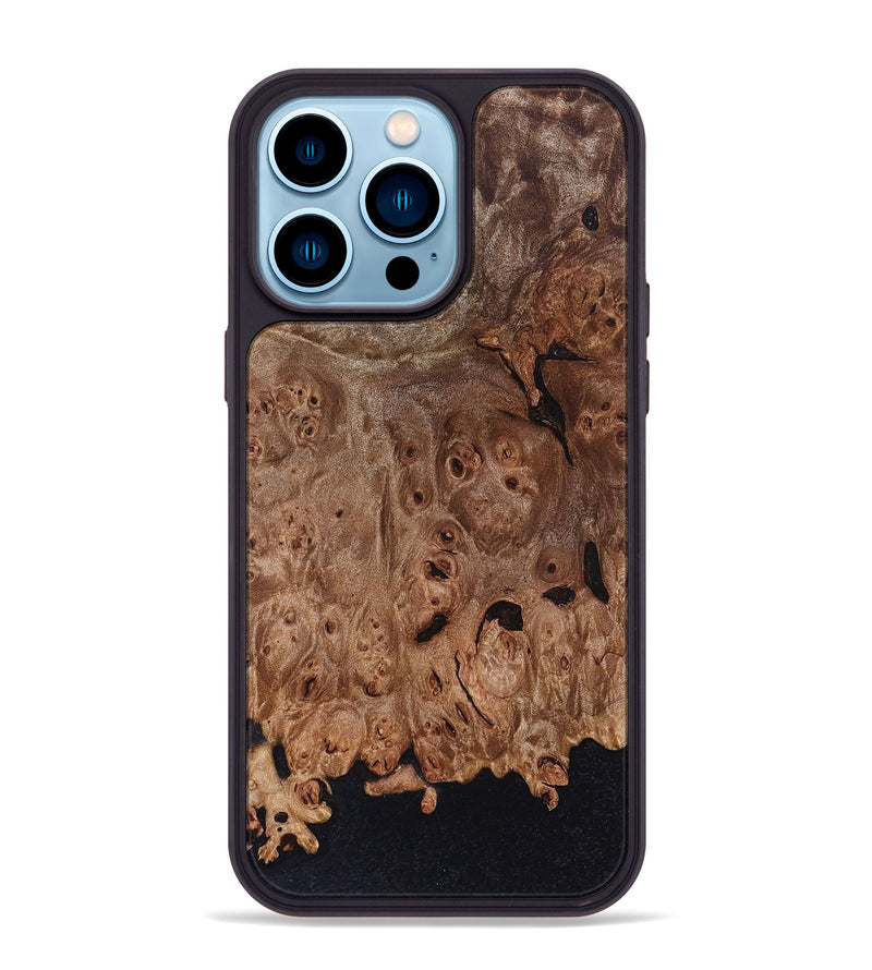 iPhone 14 Pro Max Wood Phone Case - Osman (Wood Burl, 825378)