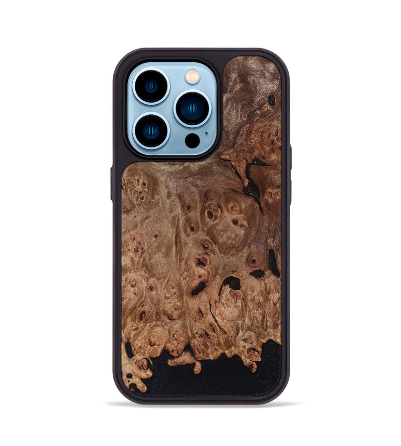 iPhone 14 Pro Wood Phone Case - Osman (Wood Burl, 825378)