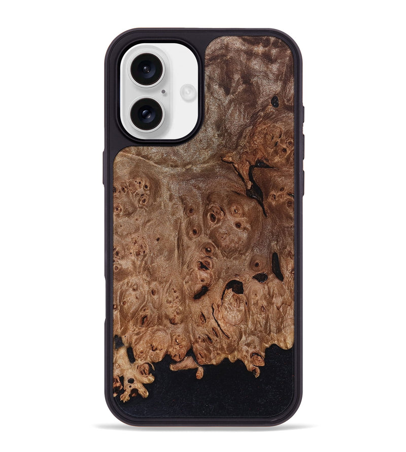 iPhone 16 Plus Wood Phone Case - Osman (Wood Burl, 825378)