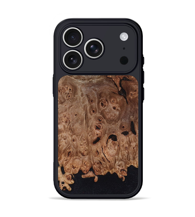 iPhone 17 Pro Wood Phone Case - Osman (Wood Burl, 825378)