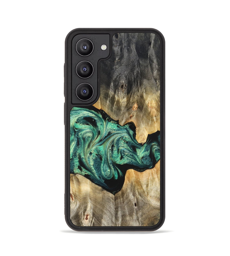 Galaxy S23 Wood Phone Case - Kale (Green, 825379)