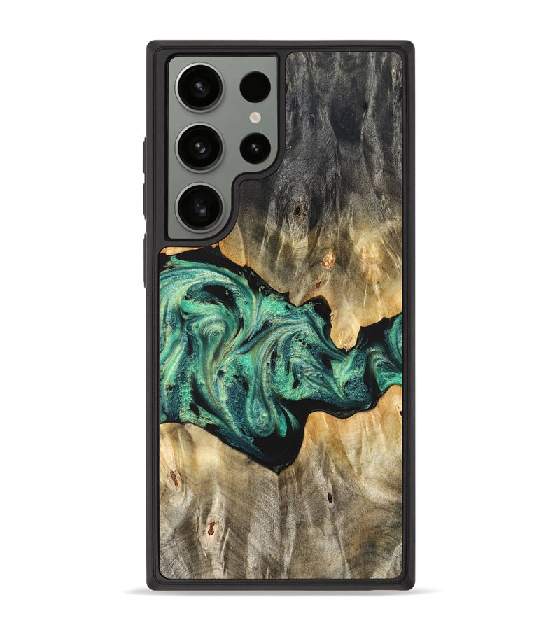 Galaxy S23 Ultra Wood Phone Case - Kale (Green, 825379)