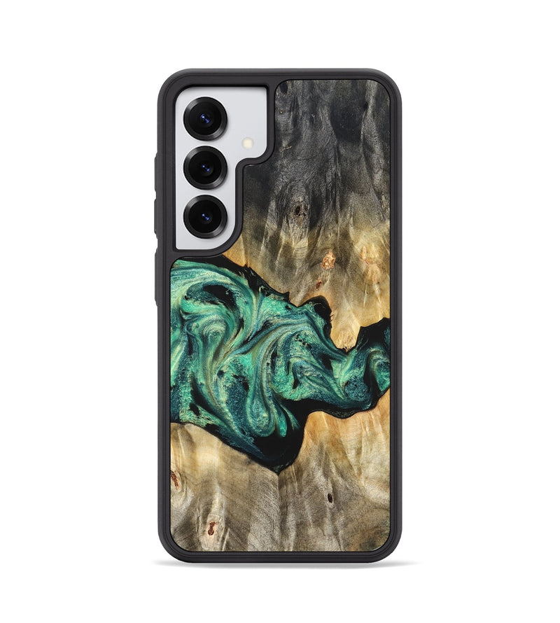 Galaxy S25 Wood Phone Case - Kale (Green, 825379)