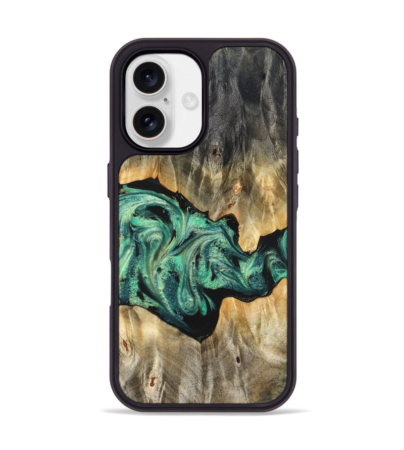 iPhone 17 Wood Phone Case - Kale (Green, 825379)