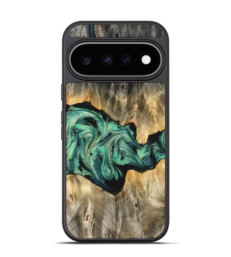 Pixel 11 Pro Wood Phone Case - Kale (Green, 825379)