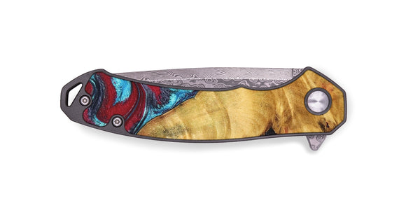 EDC Wood Pocket Knife - Tre (Red, 825381)