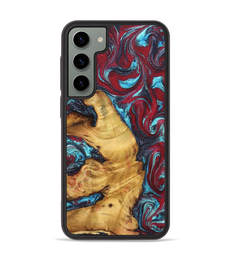 Galaxy S23 Plus Wood Phone Case - Tre (Red, 825381)