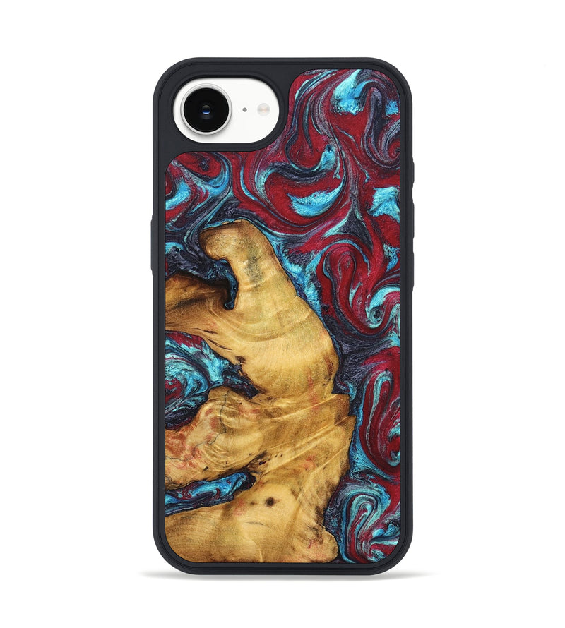 iPhone 17e Wood Phone Case - Tre (Red, 825381)