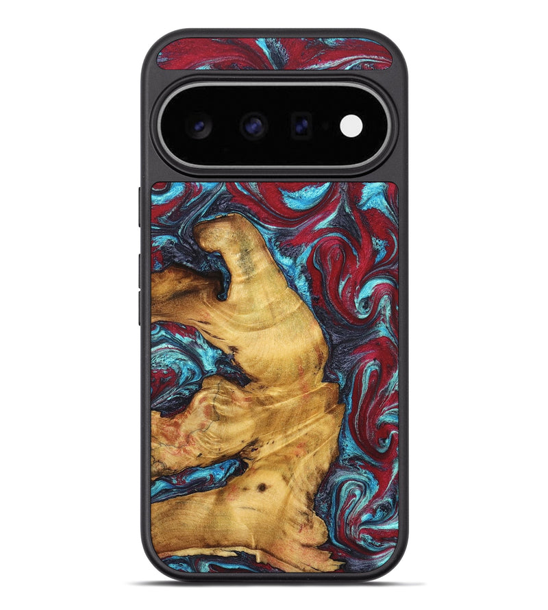 Pixel 11 Pro XL Wood Phone Case - Tre (Red, 825381)