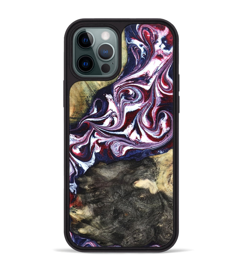 iPhone 12 Pro Max Wood Phone Case - Joey (Merica, 825383)