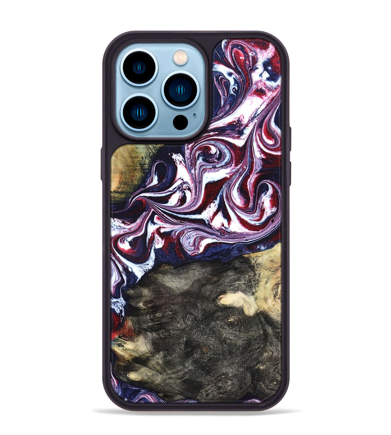 iPhone 14 Pro Max Wood Phone Case - Joey (Merica, 825383)