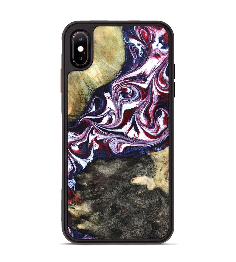 iPhone Xs Max Wood Phone Case - Joey (Merica, 825383)