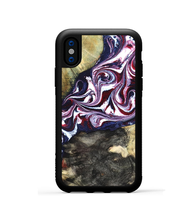 iPhone Xs Wood Phone Case - Joey (Merica, 825383)