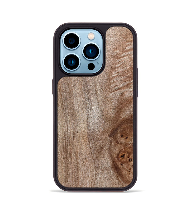 iPhone 14 Pro Wood Phone Case - Callen (Wood Burl, 825384)
