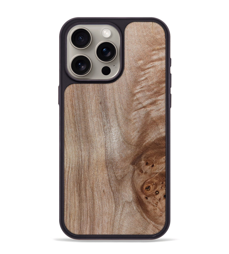 iPhone 15 Pro Max Wood Phone Case - Callen (Wood Burl, 825384)