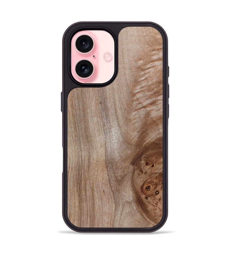 iPhone 16 Wood Phone Case - Callen (Wood Burl, 825384)