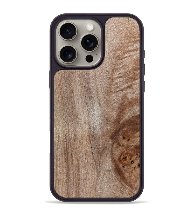 iPhone 16 Pro Max Wood Phone Case - Callen (Wood Burl, 825384)