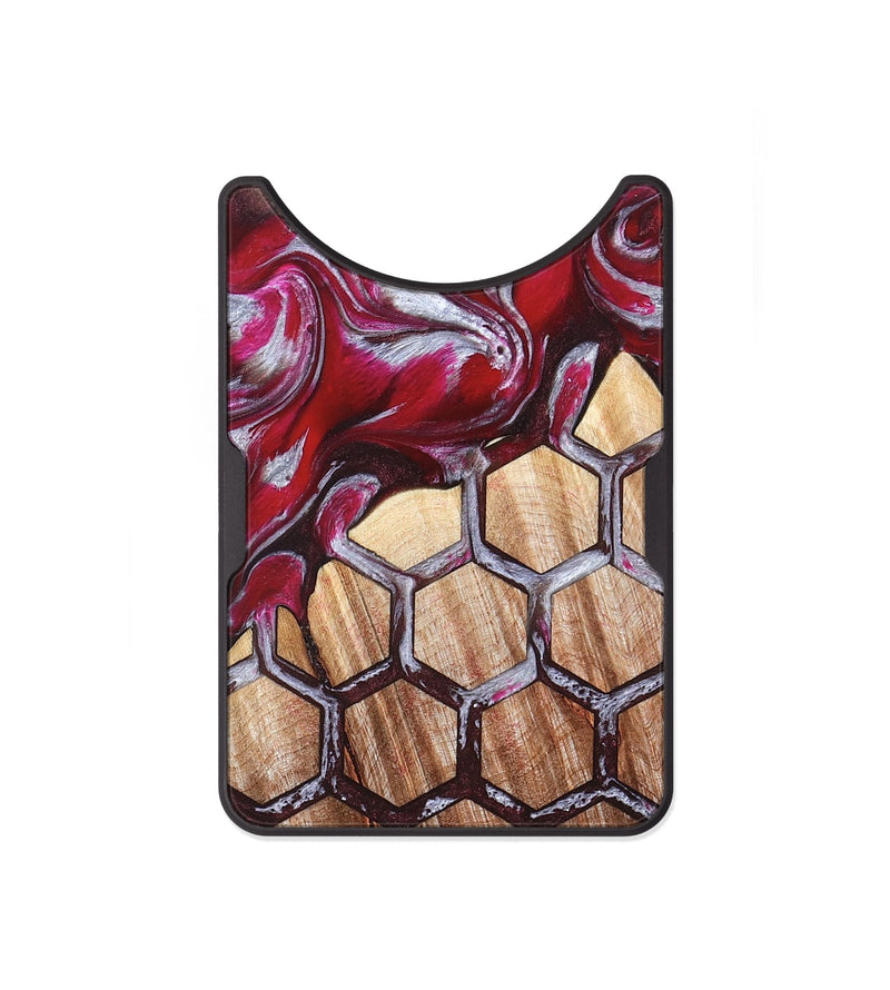 Alloy Wood Wallet - Cara (Pattern, 825467)