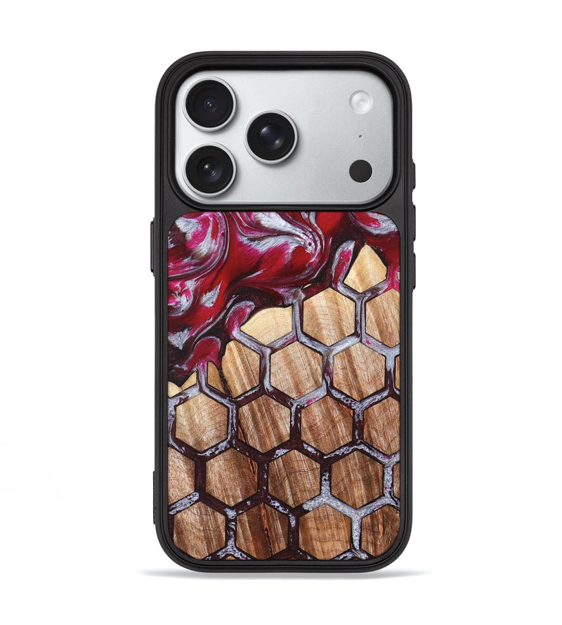 iPhone 18 Pro Wood Phone Case - Cara (Pattern, 825467)