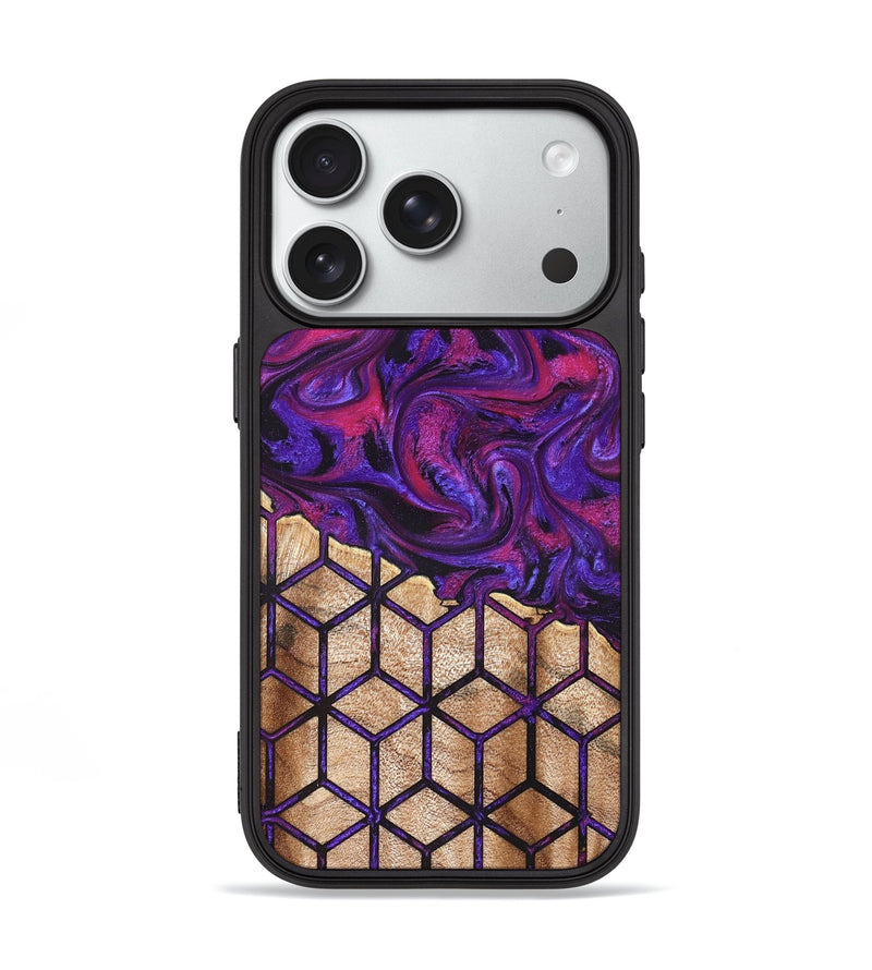 iPhone 18 Pro Wood Phone Case - Ilene (Pattern, 825488)