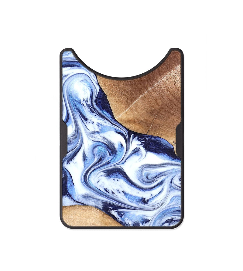 Alloy Wood Wallet - Lula (Blue, 825503)