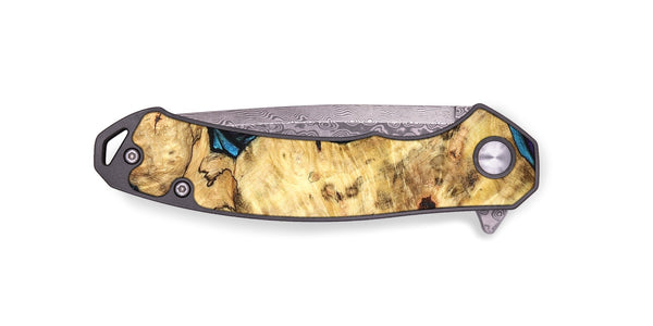 EDC Wood Pocket Knife - Kaitlyn (Purple, 825579)